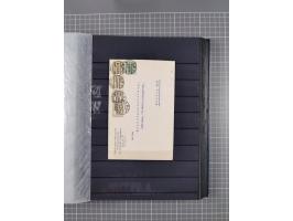 1900/22, fast 60 Briefe und Karten mit Germania-Frankaturen inkl. Aufdruckausgaben der Abstimmungesgebiete, dabei R-Briefe, i