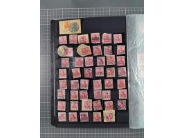 1900/22, fast 60 Briefe und Karten mit Germania-Frankaturen inkl. Aufdruckausgaben der Abstimmungesgebiete, dabei R-Briefe, i