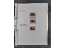 1922/23, interessante, ungebraucht/postfrische und gestempelte Spezial-Sammlung ex Mi.-Nr. 73-181 mit Einheiten, Randstücken,