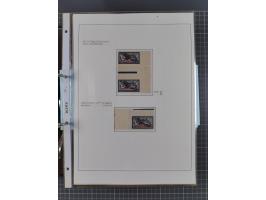 1922/23, interessante, ungebraucht/postfrische und gestempelte Spezial-Sammlung ex Mi.-Nr. 73-181 mit Einheiten, Randstücken,