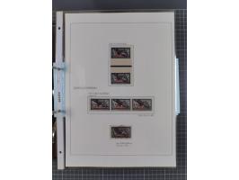 1922/23, interessante, ungebraucht/postfrische und gestempelte Spezial-Sammlung ex Mi.-Nr. 73-181 mit Einheiten, Randstücken,