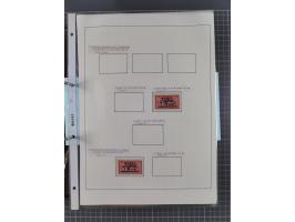 1922/23, interessante, ungebraucht/postfrische und gestempelte Spezial-Sammlung ex Mi.-Nr. 73-181 mit Einheiten, Randstücken,