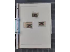 1922/23, interessante, ungebraucht/postfrische und gestempelte Spezial-Sammlung ex Mi.-Nr. 73-181 mit Einheiten, Randstücken,