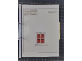 1922/23, interessante, ungebraucht/postfrische und gestempelte Spezial-Sammlung ex Mi.-Nr. 73-181 mit Einheiten, Randstücken,