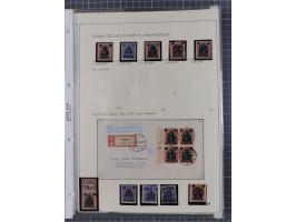 1890/1920, meist ungebrauchte und gestempelte Sammlung “Germania” mit über 40 Briefen, Karten und GSK inkl. Abstimmungsgebiet