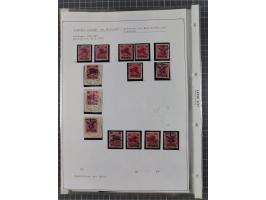 1890/1920, meist ungebrauchte und gestempelte Sammlung “Germania” mit über 40 Briefen, Karten und GSK inkl. Abstimmungsgebiet