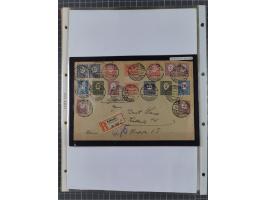1890/1920, meist ungebrauchte und gestempelte Sammlung “Germania” mit über 40 Briefen, Karten und GSK inkl. Abstimmungsgebiet