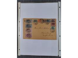 1890/1920, meist ungebrauchte und gestempelte Sammlung “Germania” mit über 40 Briefen, Karten und GSK inkl. Abstimmungsgebiet