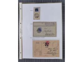 1890/1920, meist ungebrauchte und gestempelte Sammlung “Germania” mit über 40 Briefen, Karten und GSK inkl. Abstimmungsgebiet