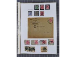 1890/1920, meist ungebrauchte und gestempelte Sammlung “Germania” mit über 40 Briefen, Karten und GSK inkl. Abstimmungsgebiet