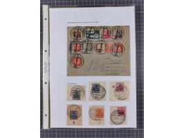 1890/1920, meist ungebrauchte und gestempelte Sammlung “Germania” mit über 40 Briefen, Karten und GSK inkl. Abstimmungsgebiet