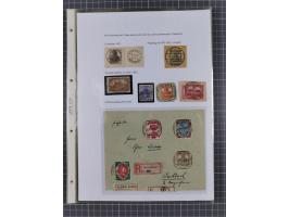 1890/1920, meist ungebrauchte und gestempelte Sammlung “Germania” mit über 40 Briefen, Karten und GSK inkl. Abstimmungsgebiet
