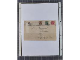 1890/1920, meist ungebrauchte und gestempelte Sammlung “Germania” mit über 40 Briefen, Karten und GSK inkl. Abstimmungsgebiet