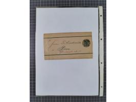 1890/1920, meist ungebrauchte und gestempelte Sammlung “Germania” mit über 40 Briefen, Karten und GSK inkl. Abstimmungsgebiet