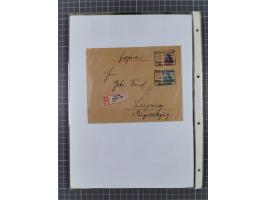 1890/1920, meist ungebrauchte und gestempelte Sammlung “Germania” mit über 40 Briefen, Karten und GSK inkl. Abstimmungsgebiet