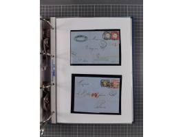 1872/74, interessante Sammlung mit ca. 100 Briefen und Karten sowie zwei Briefstücken mit meist klaren Stempeln, dabei Einzel