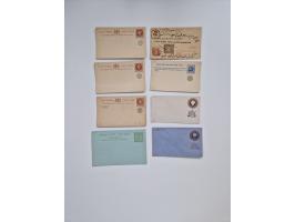 1880/1900 (ca.), about 150 postal stationery cards and envelopes, unused and used,including some with additional franking
