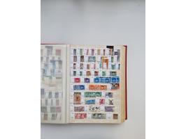 1854/2000 (ca.), large overseas mint never hinged/unused and used accumulation with duplicates, noted China, USA, India, Fren