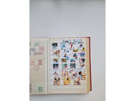 1854/2000 (ca.), large overseas mint never hinged/unused and used accumulation with duplicates, noted China, USA, India, Fren