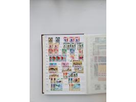 1854/2000 (ca.), large overseas mint never hinged/unused and used accumulation with duplicates, noted China, USA, India, Fren