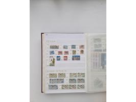 1854/2000 (ca.), large overseas mint never hinged/unused and used accumulation with duplicates, noted China, USA, India, Fren