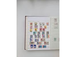 1854/2000 (ca.), large overseas mint never hinged/unused and used accumulation with duplicates, noted China, USA, India, Fren