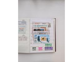 1854/2000 (ca.), large overseas mint never hinged/unused and used accumulation with duplicates, noted China, USA, India, Fren