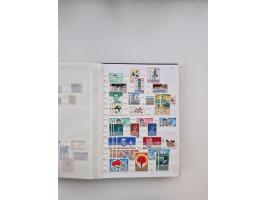 1854/2000 (ca.), large overseas mint never hinged/unused and used accumulation with duplicates, noted China, USA, India, Fren