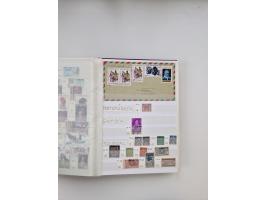 1854/2000 (ca.), large overseas mint never hinged/unused and used accumulation with duplicates, noted China, USA, India, Fren