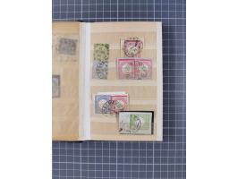 1866/76, kleine alte Partie mit etwa 70 Marken und Briefstücken und 22 Briefen und Ganzsachen, dabei "GRAUDENZ, "HERFORD", "L