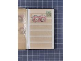 1866/76, kleine alte Partie mit etwa 70 Marken und Briefstücken und 22 Briefen und Ganzsachen, dabei "GRAUDENZ, "HERFORD", "L