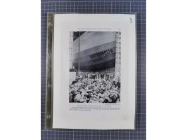 1929, Weltrundfahrt, kleine Sammlung der amerikanischen Post mit 17 Briefen und Ganzsachen, dabei verschiedene Etappen und in