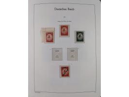 1872/1932, ungebrauchte und postfrische Sammlung inkl. Dienstmarken mit vielen besseren und kpl. Ausgaben, Farben, Wasserzeic