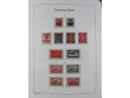 1872/1932, ungebrauchte und postfrische Sammlung inkl. Dienstmarken mit vielen besseren und kpl. Ausgaben, Farben, Wasserzeic