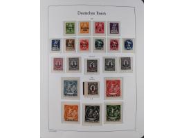 1872/1932, ungebrauchte und postfrische Sammlung inkl. Dienstmarken mit vielen besseren und kpl. Ausgaben, Farben, Wasserzeic