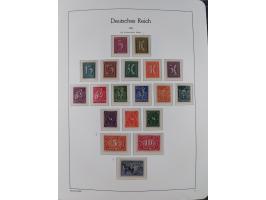 1872/1932, ungebrauchte und postfrische Sammlung inkl. Dienstmarken mit vielen besseren und kpl. Ausgaben, Farben, Wasserzeic