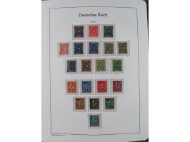 1872/1932, ungebrauchte und postfrische Sammlung inkl. Dienstmarken mit vielen besseren und kpl. Ausgaben, Farben, Wasserzeic