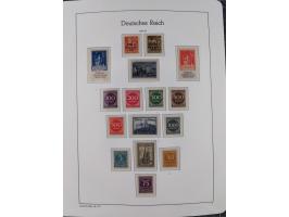 1872/1932, ungebrauchte und postfrische Sammlung inkl. Dienstmarken mit vielen besseren und kpl. Ausgaben, Farben, Wasserzeic