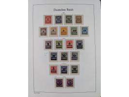 1872/1932, ungebrauchte und postfrische Sammlung inkl. Dienstmarken mit vielen besseren und kpl. Ausgaben, Farben, Wasserzeic