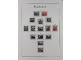 1872/1932, ungebrauchte und postfrische Sammlung inkl. Dienstmarken mit vielen besseren und kpl. Ausgaben, Farben, Wasserzeic