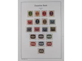 1872/1932, ungebrauchte und postfrische Sammlung inkl. Dienstmarken mit vielen besseren und kpl. Ausgaben, Farben, Wasserzeic