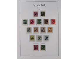 1872/1932, ungebrauchte und postfrische Sammlung inkl. Dienstmarken mit vielen besseren und kpl. Ausgaben, Farben, Wasserzeic