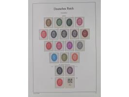 1872/1932, ungebrauchte und postfrische Sammlung inkl. Dienstmarken mit vielen besseren und kpl. Ausgaben, Farben, Wasserzeic