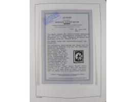 1872/1932, gestempelte Sammlung inkl. Dienstmarken mit vielen besseren und kpl. Ausgaben, Farben, Wasserzeichen-Abarten, Type
