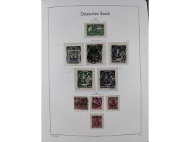 1872/1932, gestempelte Sammlung inkl. Dienstmarken mit vielen besseren und kpl. Ausgaben, Farben, Wasserzeichen-Abarten, Type