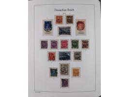 1872/1932, gestempelte Sammlung inkl. Dienstmarken mit vielen besseren und kpl. Ausgaben, Farben, Wasserzeichen-Abarten, Type