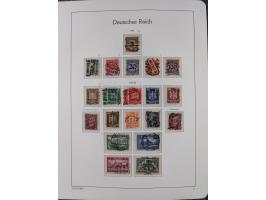 1872/1932, gestempelte Sammlung inkl. Dienstmarken mit vielen besseren und kpl. Ausgaben, Farben, Wasserzeichen-Abarten, Type