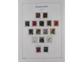 1872/1932, gestempelte Sammlung inkl. Dienstmarken mit vielen besseren und kpl. Ausgaben, Farben, Wasserzeichen-Abarten, Type