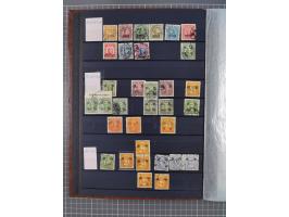 1941/45, collection in thick album, with focus on China, including northern China specified by various provincial imprints, s