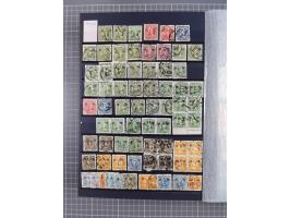 1941/45, collection in thick album, with focus on China, including northern China specified by various provincial imprints, s